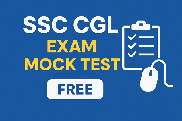 SSC CGL Mock Test 2026