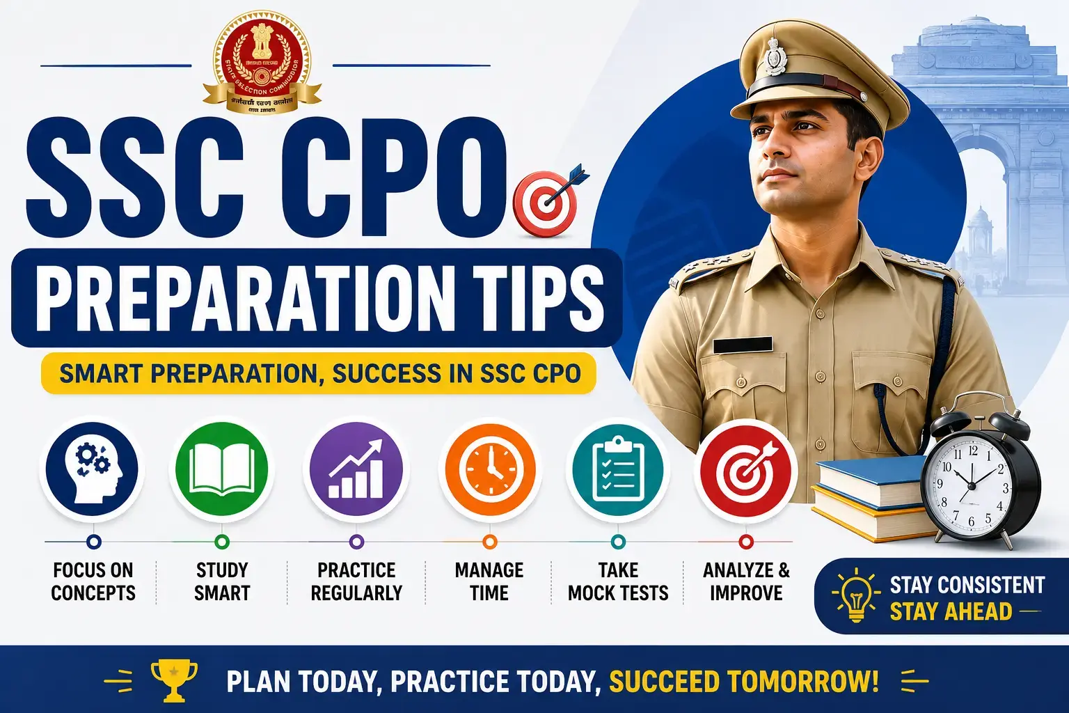SSC CPO Mock Test Free 2026 Online Test Series in Hindi and English for Delhi Police SI and CAPF SI Exam Preparation