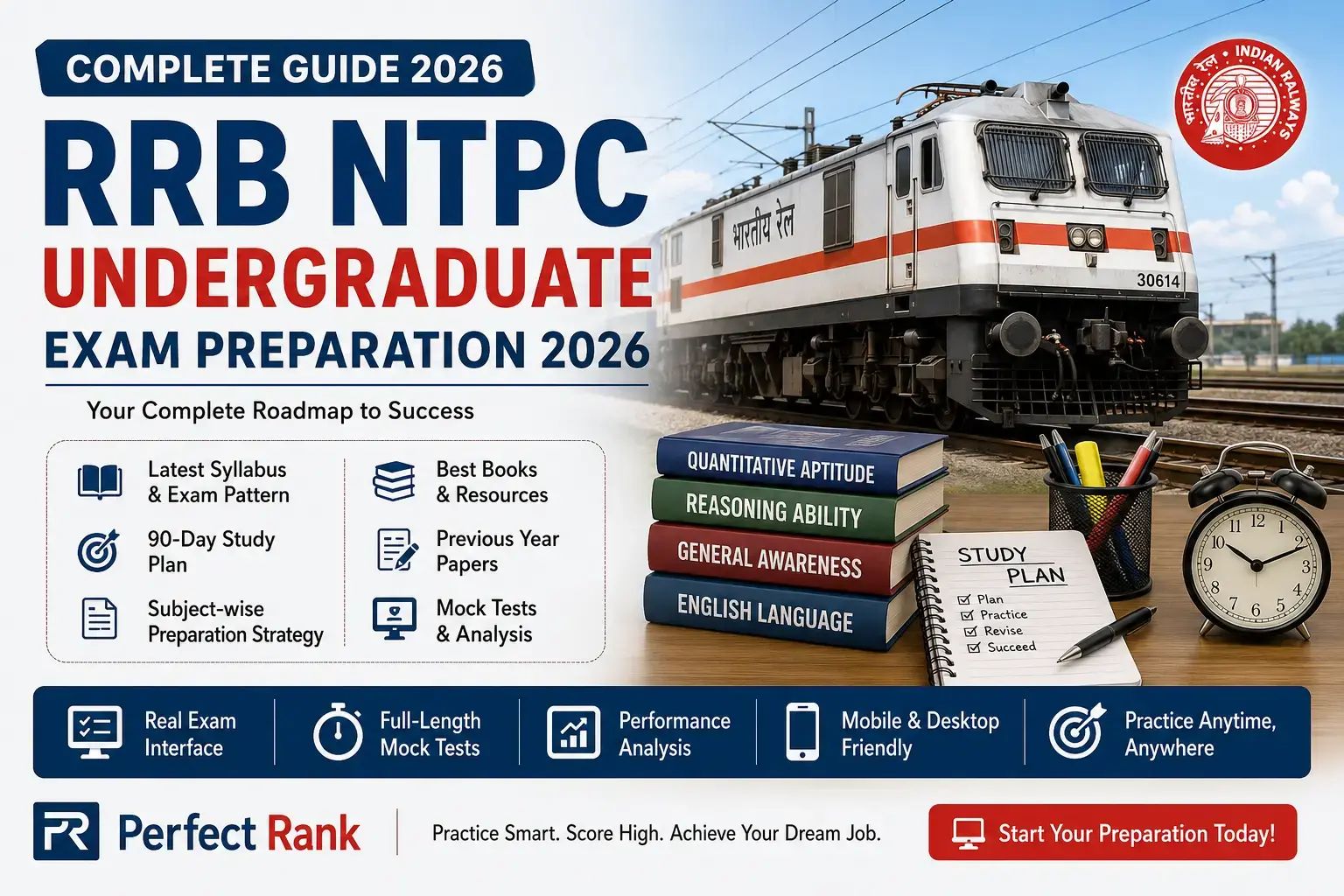 RRB NTPC Undergraduate Exam Preparation 2026